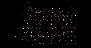 Dijital üretken noktalar Ekvator Ginesi şekli oluşturur