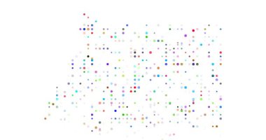 Akan daireler üretici Ekvator Gine haritası tasarımı