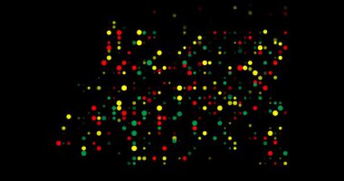 Soyut üretken sürü oluşturma Ekvator Ginesi haritası