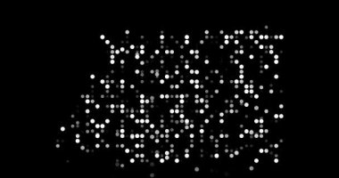 Dijital parçacıklar Ekvator Ginesi haritasını oluşturmak için birleşir