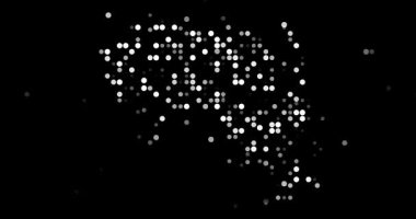 Parlayan noktaların akışı Gine ana hatları oluşturuyor