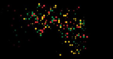 Soyut üretici sürü oluşturan Gine haritası