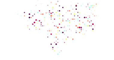 Dinamik parçacıklar Gine Bissau harita çizimleri akışı