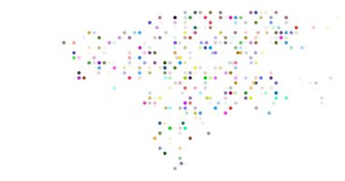 Gine Bissau 'yu şekillendiren verimli noktalar.