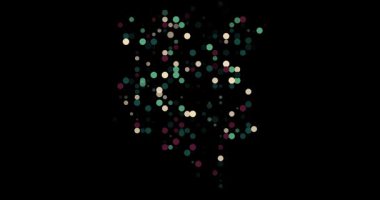 Parlayan noktaların akışı Kenya ana hatlarını oluşturuyor