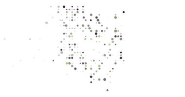 Soyut üretici sürü Kenya haritasını oluşturuyor