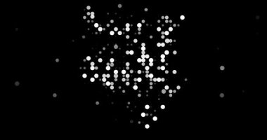 Hareket noktalarından oluşturulan Kenya haritası