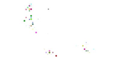 Üretken noktalar Komoros adasının haritasını oluşturuyor