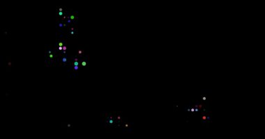 Hareket halindeki Komoros haritasının dinamik geometrisi