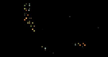 Hareket eden noktalarda komoroların ulusal şekli