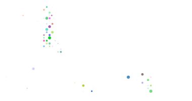 Şekillendirilmiş nokta animasyonu Komoros adaları oluşturuyor