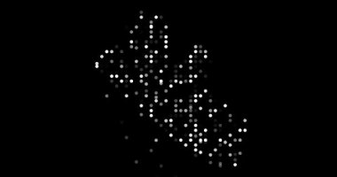 Liberya Şeklinin Soyut Nokta Haritası