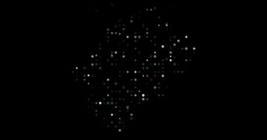 Uçan Noktalar Lesotho Ülke Şeklini Kurdu