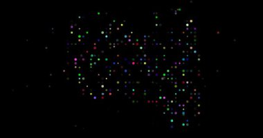 Libya Özeti İçin Düşen Noktalarla Yaratıcı Yaratıcı Tasarım