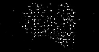 Libya Haritası Oluşturmak İçin Görsel Efekt Görüntü Çemberi