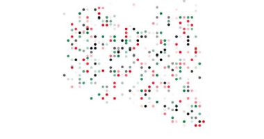 Libya Özeti Oluşturan ve Kaybolan Noktaların Yaratıcı Video Efekti