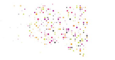 Libya Özeti İçin Düşen Noktalarla Yaratıcı Yaratıcı Tasarım