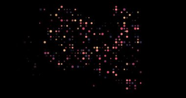Libya Özeti İçin Düşen Noktalarla Yaratıcı Yaratıcı Tasarım