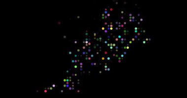 Soyut Çember Binası Fas Silueti