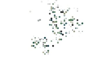 Üretici Mali haritası soyut dairesel hareket