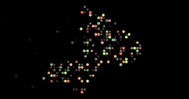 Soyut Tasarım Mali Silueti Oluşturma