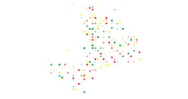 Üretken Mali kültürel özeti nokta çizimi