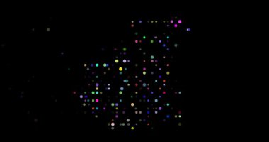 Moritanya minimalist haritası animasyon sanatını noktalıyor