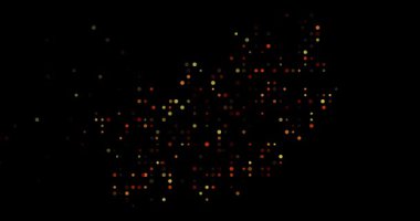 Üretken uçan parçacıklar Güney Afrika şekli