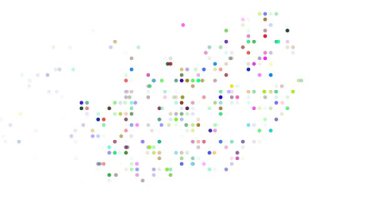 Üretken uçan parçacıklar Güney Afrika şekli