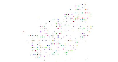 Üretken uçan parçacıklar Güney Afrika şekli