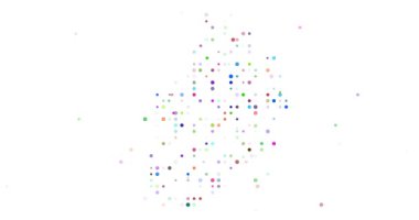 En az Mauritius silueti üretken tasarımı