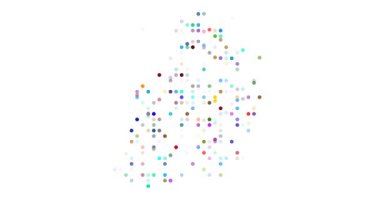 Soyut Çember Binası Mauritius Silueti