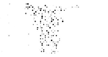 Namibya Siluetini Yapan Soyut Çemberler