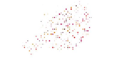 Nijer soyut geometri noktalı harita ana hatları