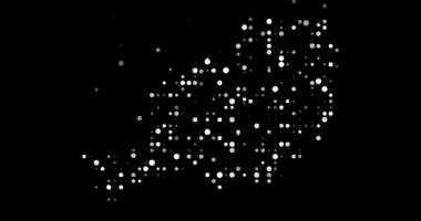 Yaratıcı Nijer noktalı kartografi üretken sanat