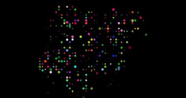 Üretici Parçacıklarla Nijerya Silueti