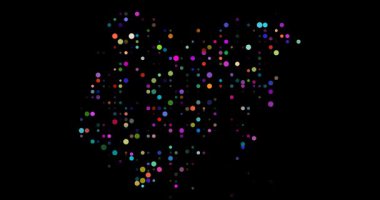 Noktalardan Yapılan Dinamik Nijerya Haritası