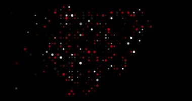 Nijerya Haritası Üretken Dot Canlandırması