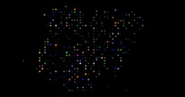 Nijerya Haritası Nokta Bulutlarıyla Ortaya Çıktı