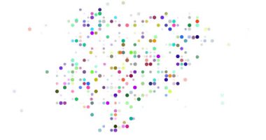 Modern Nijerya Harita Parçacık Animasyonu