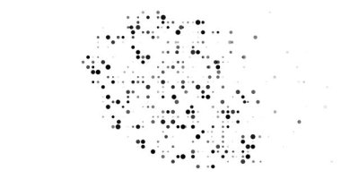 Soyut çember parçacıkları yeniden birleşme ana hatları oluşturuyor