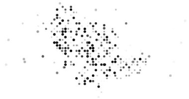 Dinamik uçuş noktaları Ruanda soyut haritasını şekillendirir