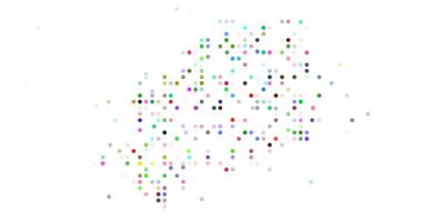 Soyut dijital sanat eseri Saint Helena Yükselişi Tristan