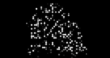 Soyut Çember Deseni Senegal Harita Tasarımı