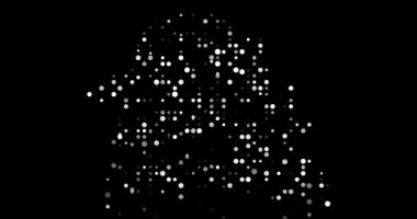 Senegal Taslak Oluşturan Soyut Parçacıklar