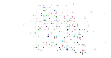 Soyut Çember Deseni Senegal Harita Tasarımı