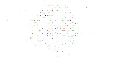 Hareketli noktalı minimalist Sierra Leone haritası