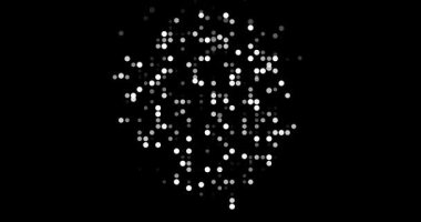 Uçan nokta üretken sanat Sierra Leone haritası