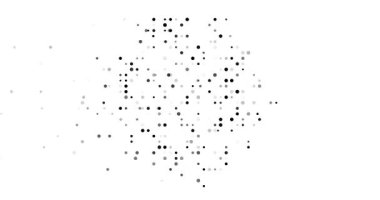 Dinamik Sierra Leone üretken siluet animasyonu