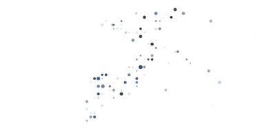 Geometrik Somali Ana hatlarıyla Uçan Noktalar